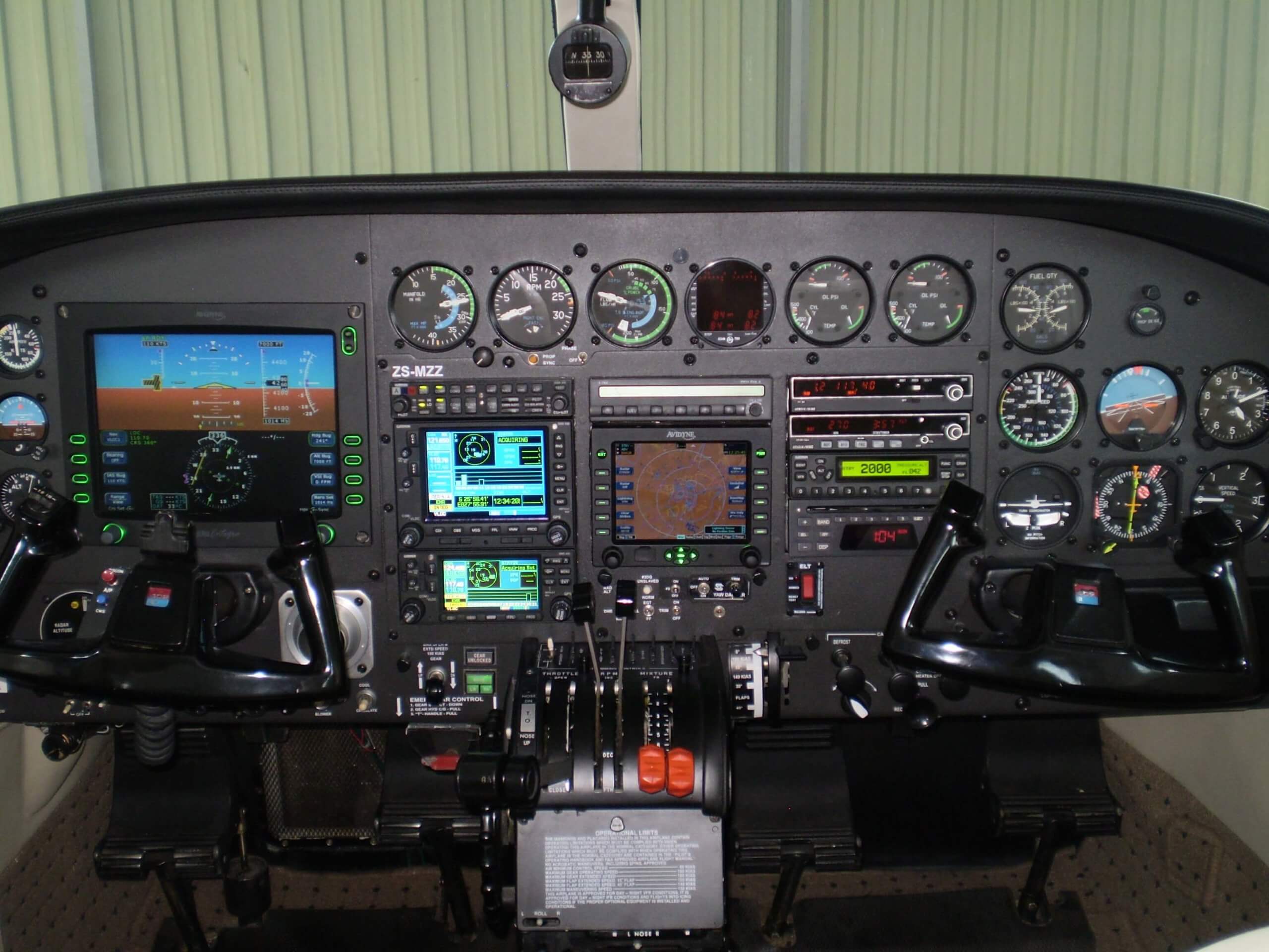 Install an Avidyne PFD, S-TEC System 55x Autopilot with Autotrim and Yaw Damper, Garmin GMA340 Audio Panel, GNS530W, GNS430W, GTX327 Transponder, JPI EDM700 Engine Monitoring System, Avidyne Traffic and Tactical Weather Detection System's and an Avidyne EX600 MFD into a Cessna 402C Business liner.