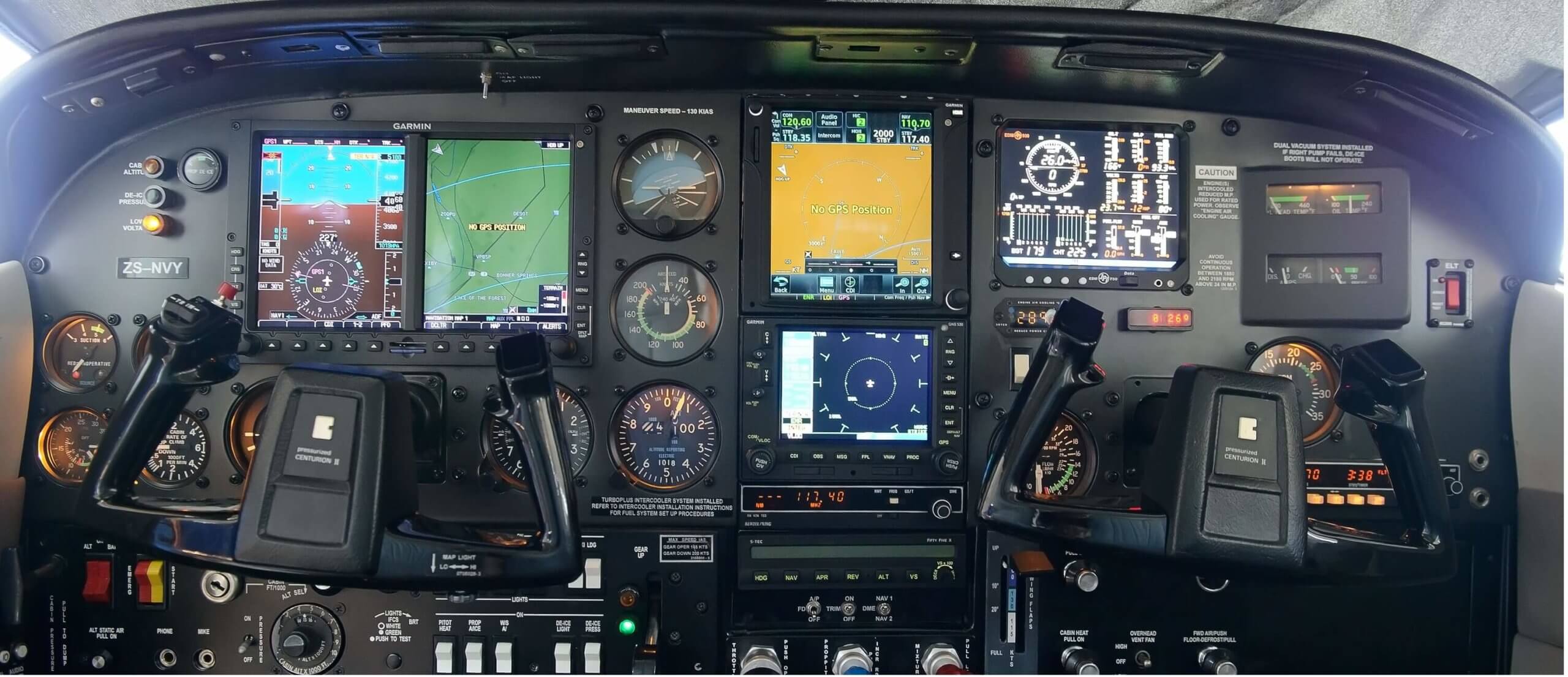 Install a Garmin G500, GTN750, GMA35 Audio Panel, S-TEC System 55X Autopilot with Autotrim, GTX32 Transponder, JPI EDM930 Engine Monitor and Bendix King KR87 ADF into a Cessna P210T.