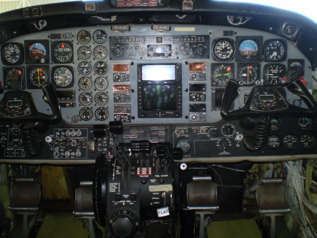 Installed an Avidyne EX600 MFD with a Garmin GTN625 into a Hawker Beechcraft 1900C.