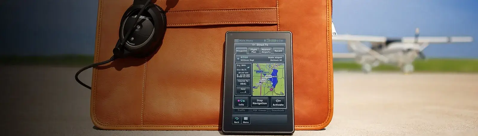 Advanced navigation.
In a portable package.