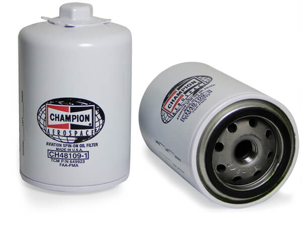 CHAMPION SPIN-ON OIL FILTER CH48109-1